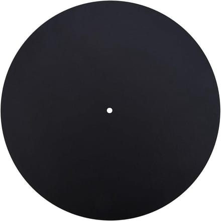 Zachte Lederen Antislip Draaitafelmat - 1,5 mm Dikte - Voor een Verbeterde Geluidskwaliteit