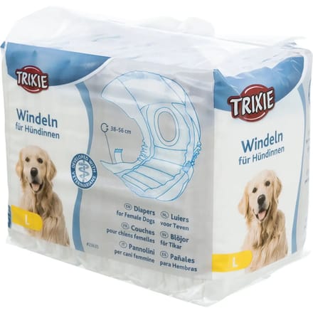 Trixie luiers voor teefjes maat L tailleomvang 38-56cm (12-Pack)