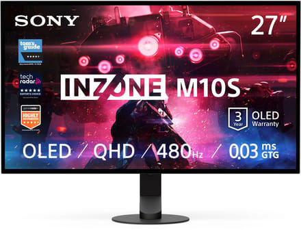 Sony INZONE M10S computermonitor 68,3 cm (26,9") 2560 x 1440 px Quad HD OLED zwart