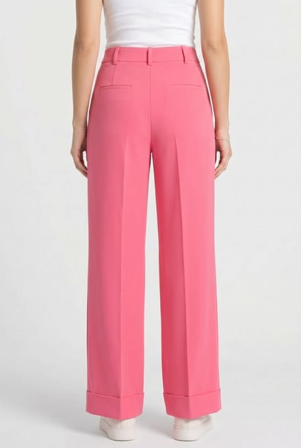 Moschino Pants Pink Taglia: 46 | Pantaloni da completo Outlet | Donna | Rosa