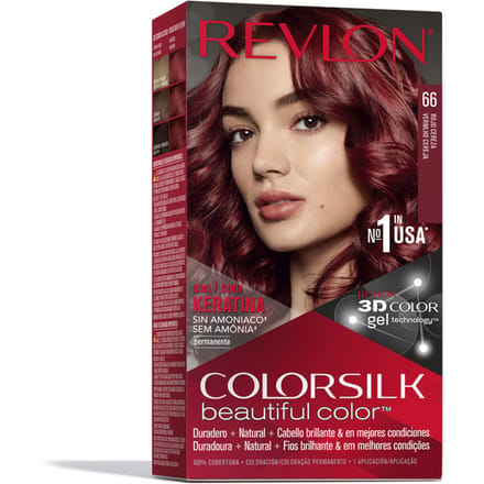 Colorsilk Kleur #66-kersenrood
