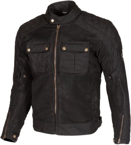 Merlin Shenstone II Cotec Air Zwart Textiele Motorjas - Jas