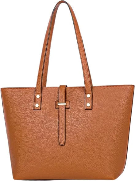 Nivard Handtas Dames - Schoudertas - School - Shopper - Schooltas - Werktas - Bruin