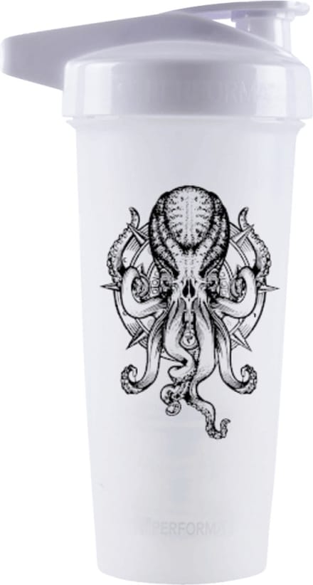 Performa Shakers Performa Activ (800ml) - Mythological Creatures - Kraken White - Accessoires - Shakers & Mixers