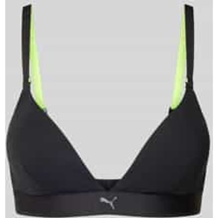 Puma dames BH-top met vulling - Triangle - M - Zwart