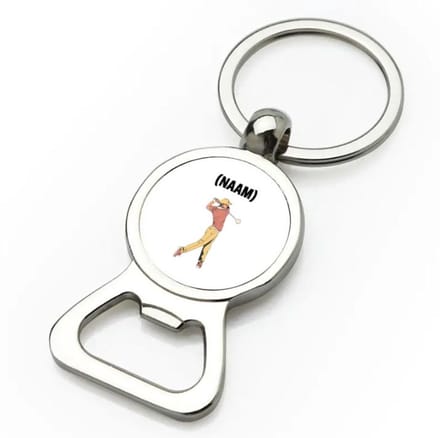 Akyol - golf met eigen naam flesopener - Golfen - golfer - sport - 9 bij 3 cm