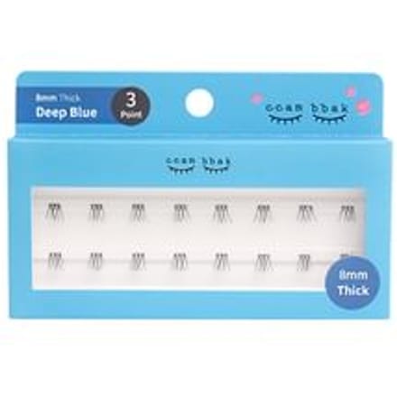 ccam bbak - Original Eyelash 3 Points - 9 Types 8mm Thick