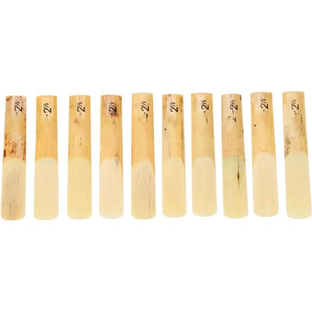 10 stuks Plastic B Flat 2.5 Klarinet Rietjes Reparatie Onderdelen Riet Accessoire beige