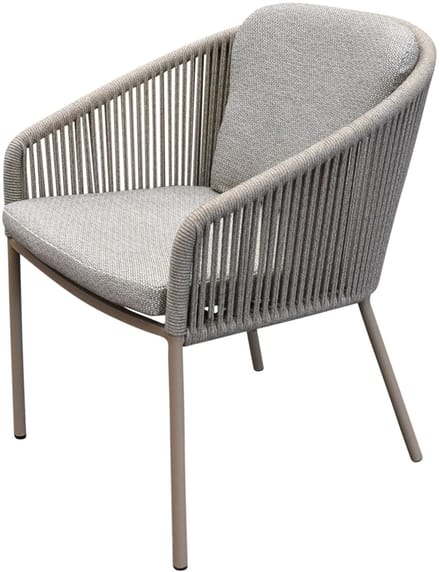 Brightling dining tuinstoel latte rope
