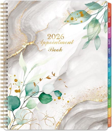 Dagelijkse Agenda Planner 2025 A5 - Uurplanner Januari t/m December 2025