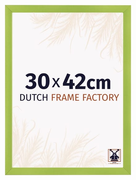 Fotolijst 30x42 cm - MDF - Groen - Praag