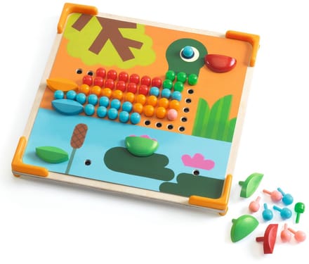 DJECO mozaiek puzzels mini animo 4 jr+