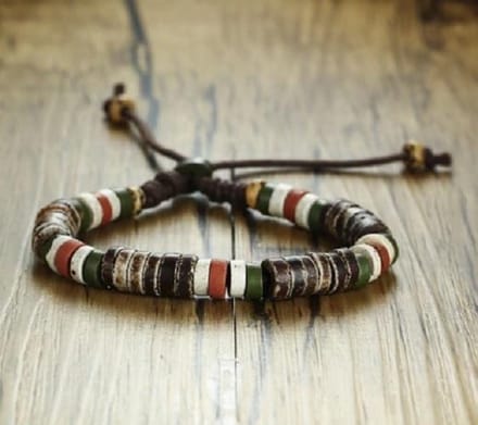 Sorprese armband - Beads - armband dames/heren - kralen - multi - verstelbaar - cadeau - Model L