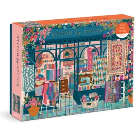 Stitch By Stitch 1000 Piece Puzzle - Galison
