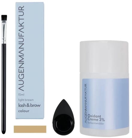 Augenmanufaktur Wimperkleuren Base Kit Lichtbruin 4-delig