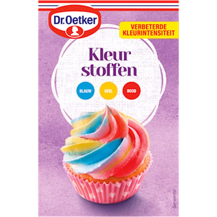 Kleurstoffen taart versiering