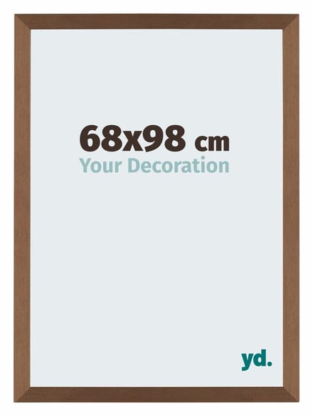 Your Decoration - Fotolijst 68x98 cm - MDF - Koper Decor - Mura