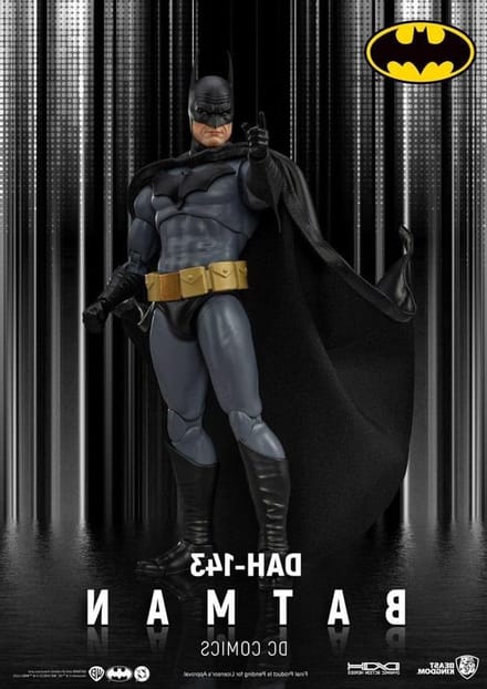 Actiefiguur Batman - Speelgoed Batman - Verzamelen - Gedetailleerd - 21 cm - Grijs