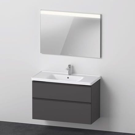 Duravit D-Neo furniture set with square mirror 100.5 cm DE011404949