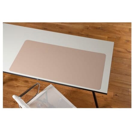 Bureau onderlegger - Soft Rose - 120 x 60 cm - antislip