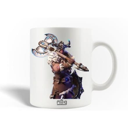 Keramische Mok - Jaeger - Fortnite - 30cl - Vaatwasserbestendig - Wit