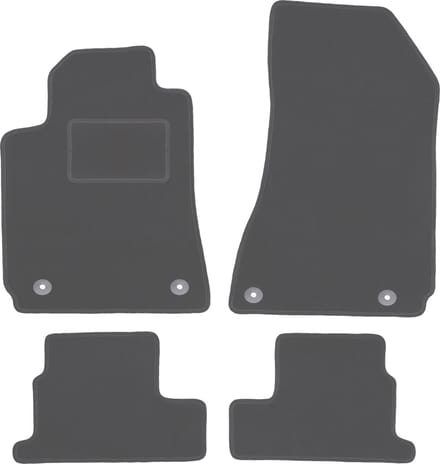 Grafiet automatten voor: Alfa Romeo Brera coupé (2005-2010)