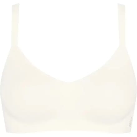 Sloggi ZERO Feel Pure Soft bra Dames Beha - ZIJDE WIT