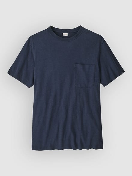 Patagonia Trail Harbor Pocket T-Shirt blauw
