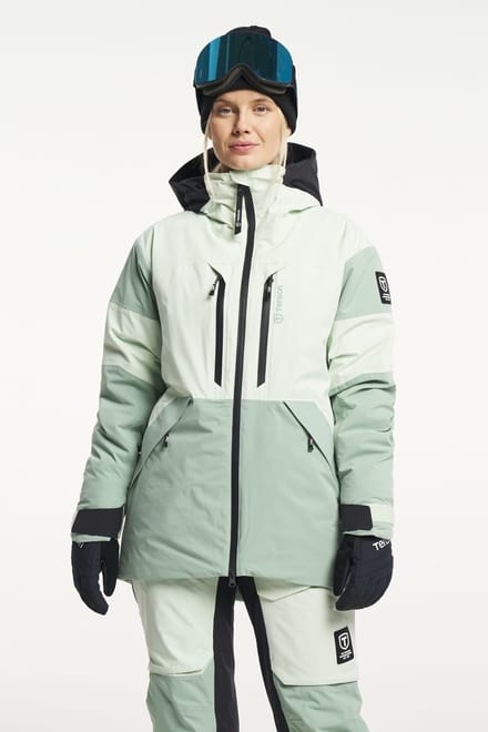 TENSON - aero xx ski jacket women - Ski jack dames - Lichtgroen