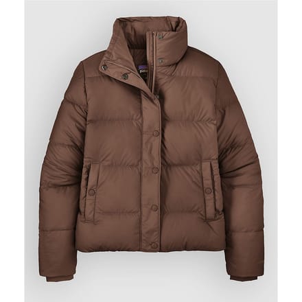 Patagonia Silent Down Puffer Jas bruin