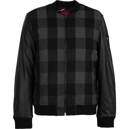 Guess jas Andy Bomber Mannen zwart
