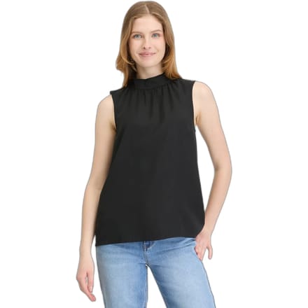 Top Angyc zwart uni mouwloos Ragwear - maat XL