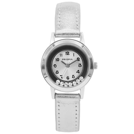 Prisma Horloge CW.211 Kids Dazzling Diamonds Silve