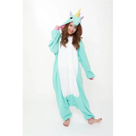 Eenhoorn Kigurumi Kostuum Turquoise