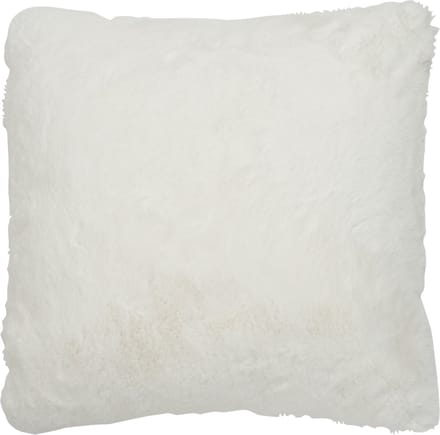 J-Line kussen Cutie – polyester – wit