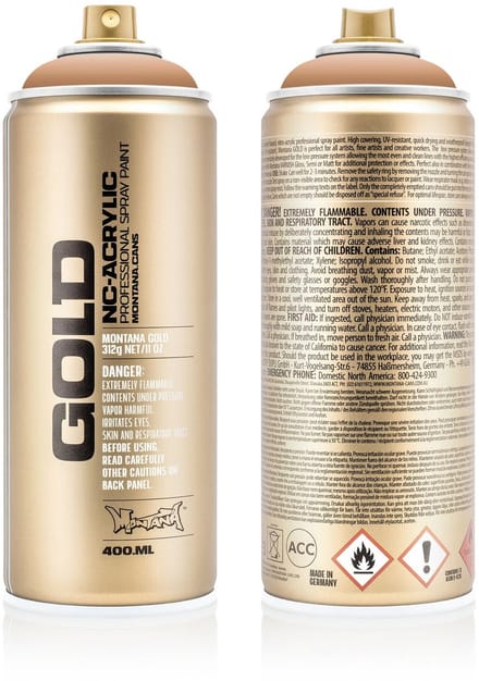 Montana GOLD G1440 Toffee spuitbus 400ml