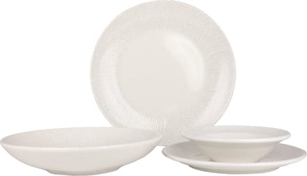 Bonna Serviesset (Large) - Radix - 24 delig - 6 persoons - Porselein