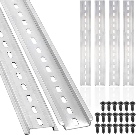 Dailygoods - Aluminium DIN Rail Set voor Modulair Elektrisch Apparatuur