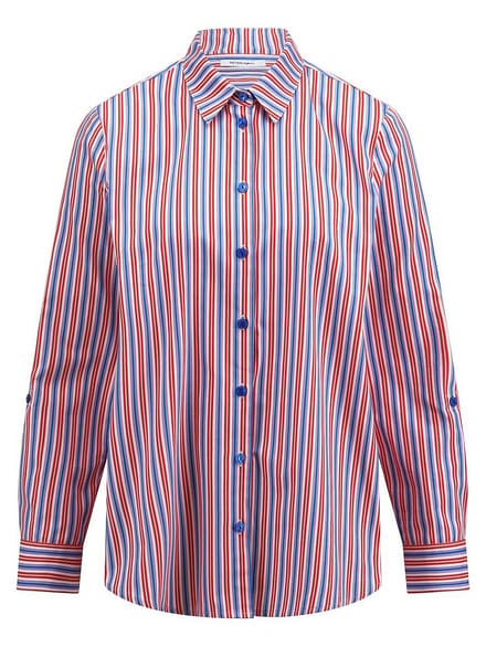 Blouse Van Peter Hahn rood