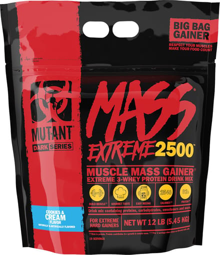 Mutant Mass XXTreme 2500 - 5450 g - Cookies & Cream