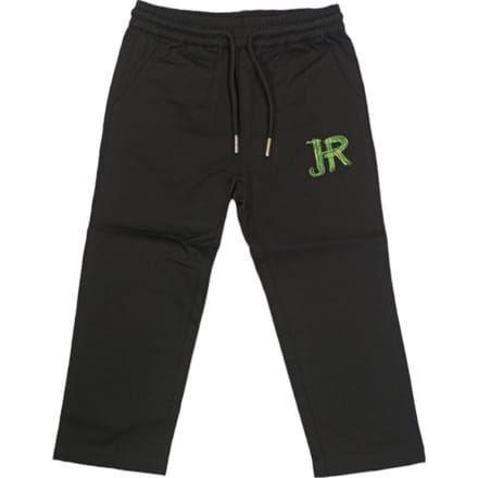 Richmond - Black Pants Logo Lime RIP24121PANE