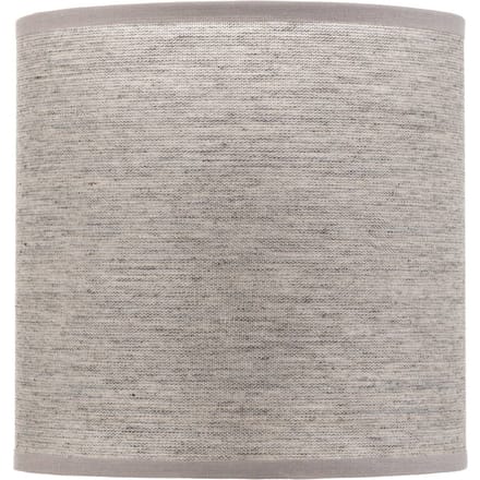 Duolla Lampenkap Roller, grijs, Ø 15 cm, hoogte 15 cm