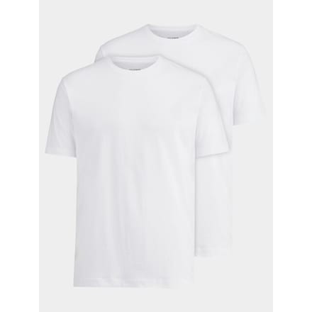 OLYMP T-Shirt voor eronder (set van 2 paar), Modern Fit, Wit