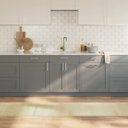 vidaXL - Vloerkleed - rechthoekig - 60x300 - cm - bamboe - lichtnaturel