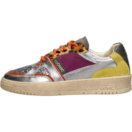Iqonic - Sneakers Laag Zilver Zilverkleur 37