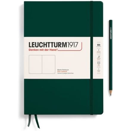 Leuchtturm notitieboek forest green blanco composition hardcover b5 178x254mm