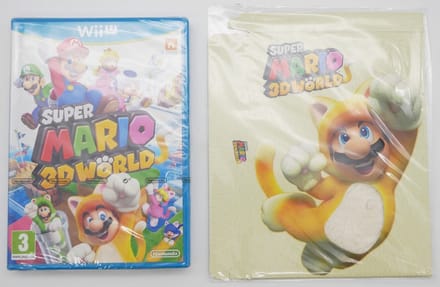 Super Mario 3D World + Cat sleeve - Wii U