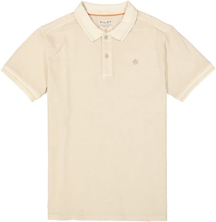 Pilot Heren Polo Bruin - Maat XXL
