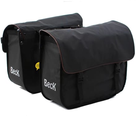 BECK Organic Fietstas bruine bies