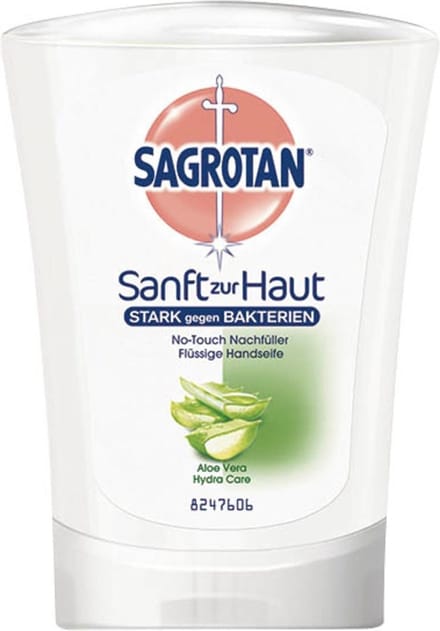 SAGROTAN® vloeibare navulzeep - Aloë Vera geur - 250 ml. 2 stuks